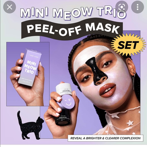 ✨FREE W/$30+ PURCHASE✨i dew care Mini Meow trio masks - Picture 5 of 5
